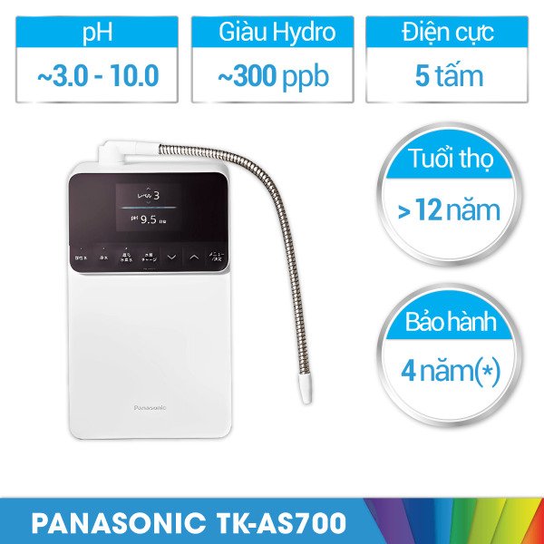 Máy lọc nước ion kiềm Panasonic TK AS700
