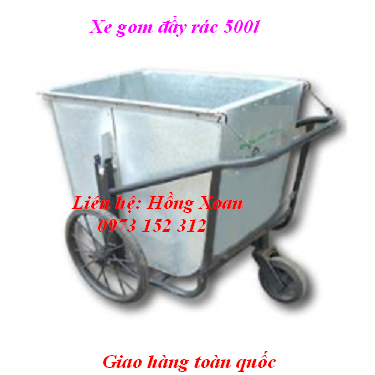 Thùng gom rác 500l Tôn