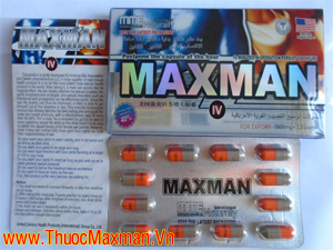 Maxman IV Penis 3800mg giúp tăng cường sinh lý nam giới