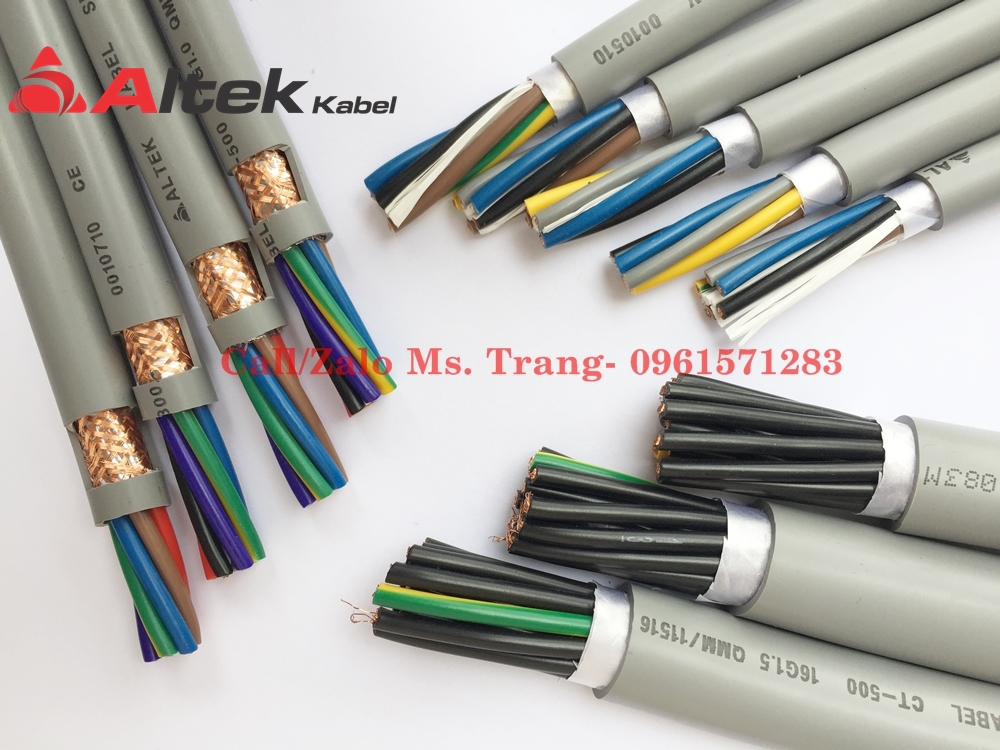 Altek Kabel control cable, cáp rs485, cáp chống cháy