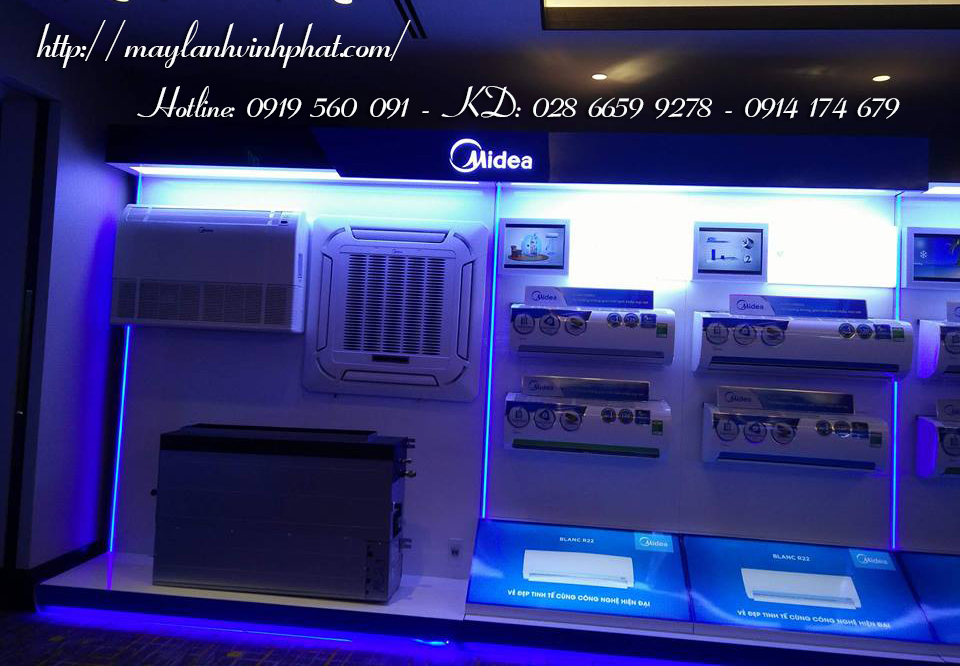 Chuyên bán Máy Lạnh Âm Trần cassette Midea giá tốt – chất lượng – bền số 1