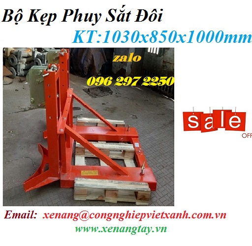 Bộ kẹp phuy đôi nhập khẩu chất lượng tốt