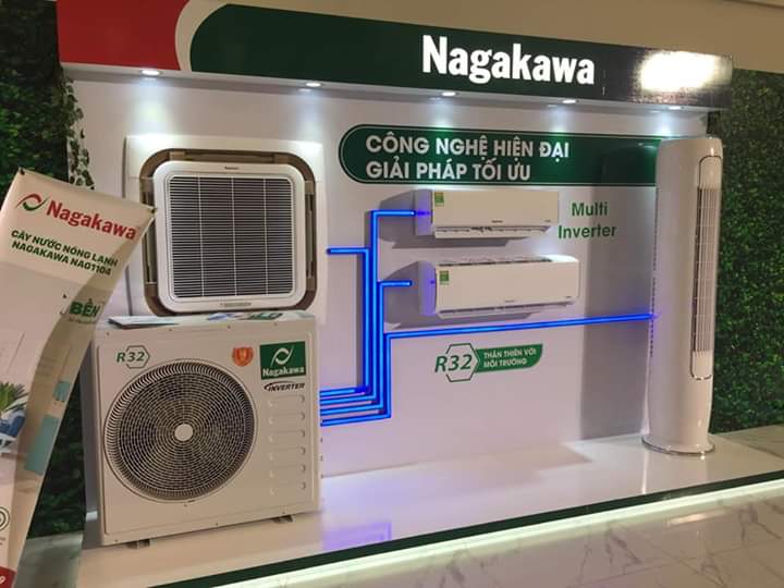 Đại lý phân phối chính thức tại TP.HCM chuyên cung cấp Máy lạnh âm trần cassette Nagakawa