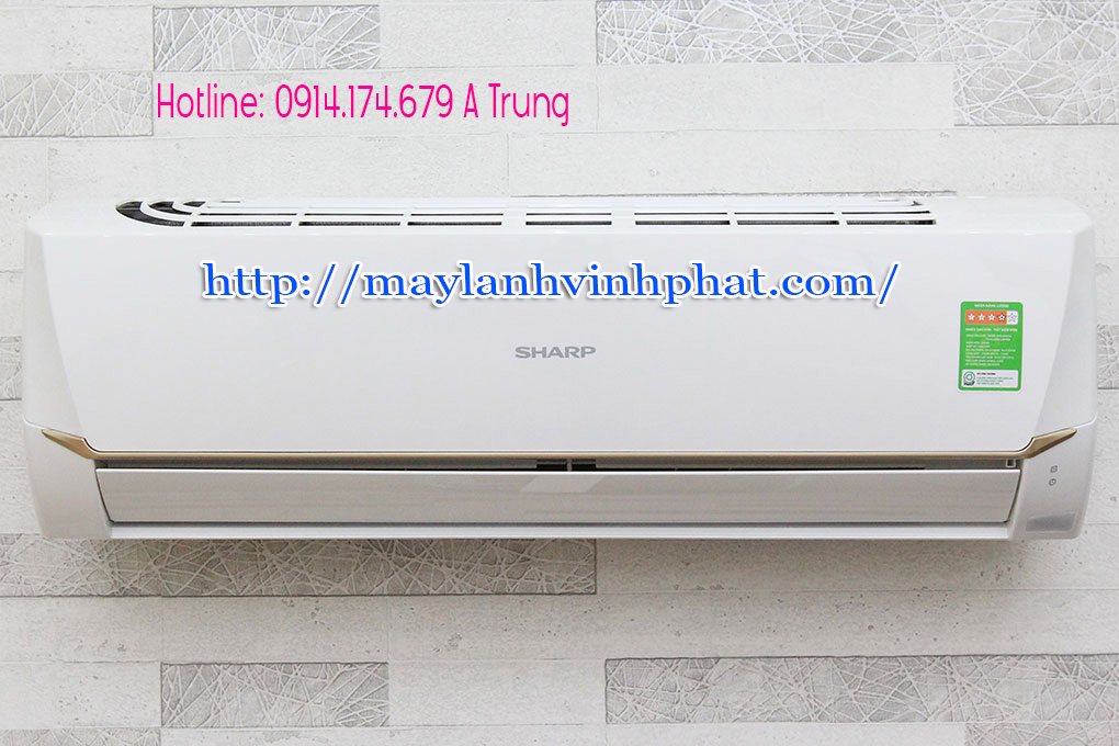 Máy lạnh treo tường SHARP đa dạng công suất từ 1.0HP – 2.0HP phù hợp với nhiều không gian