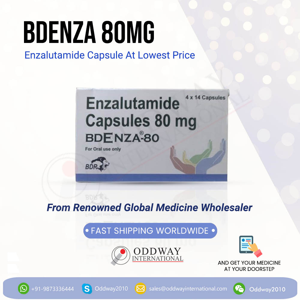Enzalutamide (Bdenza) 80mg Chi phí trực tuyến